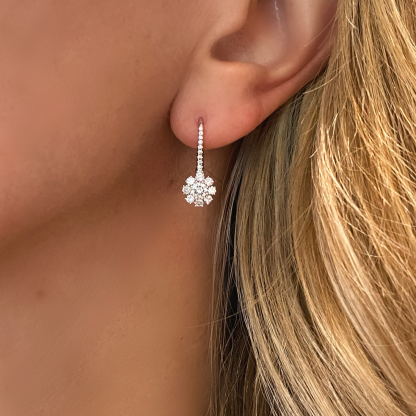 Bloom - 1.7ct Diamond Earrings