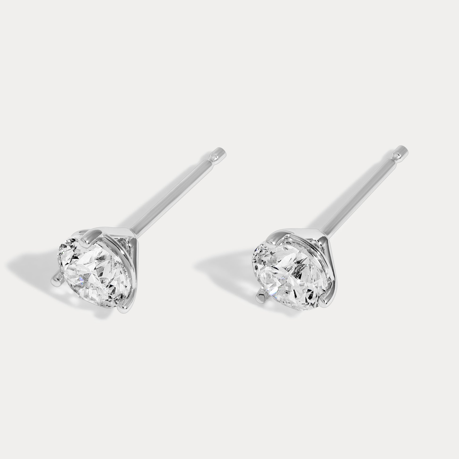 Martini - 4.06ct Classic Lab Diamond Diamond Hoops