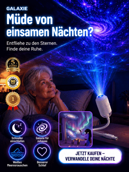 Das Sternennachtlicht bringt die nordischen Aurora Borealis in Ihr Schlafzimmer✨Mit nur einem Klick lässt sich die Szene umschalten und ein gewöhnliches Zimmer in eine traumhafte Unterwasserwelt verwandeln