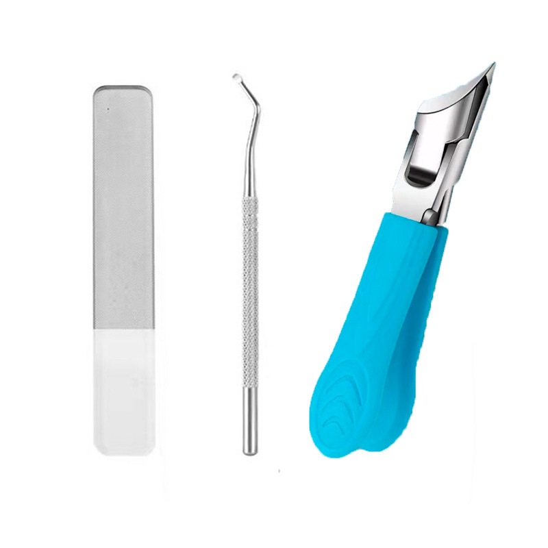 Paronychie Spezial-Nagelknipser-Set mit schräger Spitze✂️Präziser Schnitt bis zur Wurzel, ideal für eingewachsene, dicke Nägel und Nagelpilz