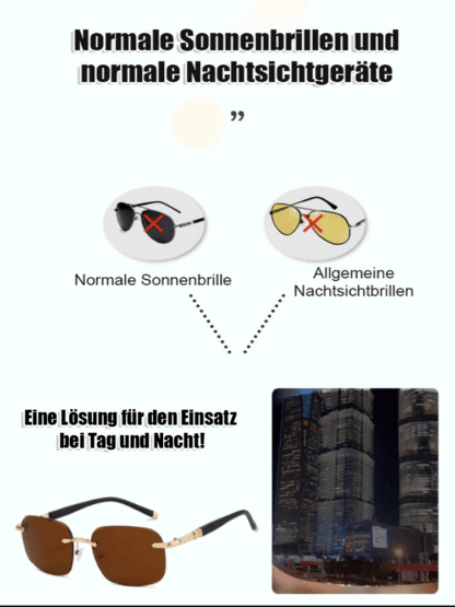 🕶️Piloten hochauflösende polarisierte Sonnenbrille☀️99% hoher UV-Schutz, blockiert UVA/UVB-Ultraviolettstrahlen vollständig