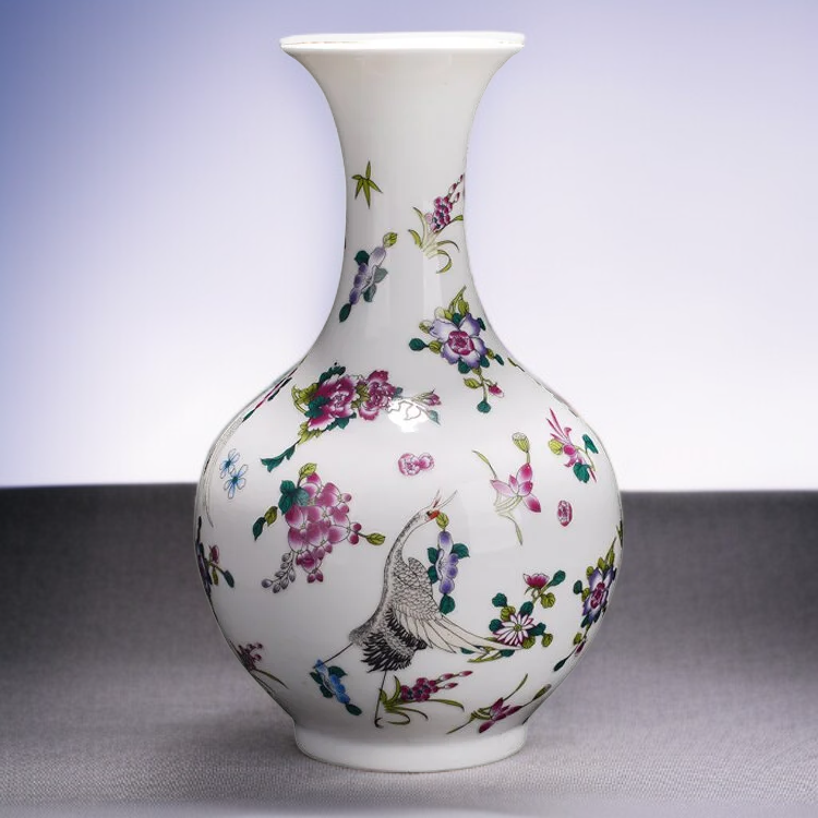 Keramikvase Dekoration Leuchtende Porzellanvase