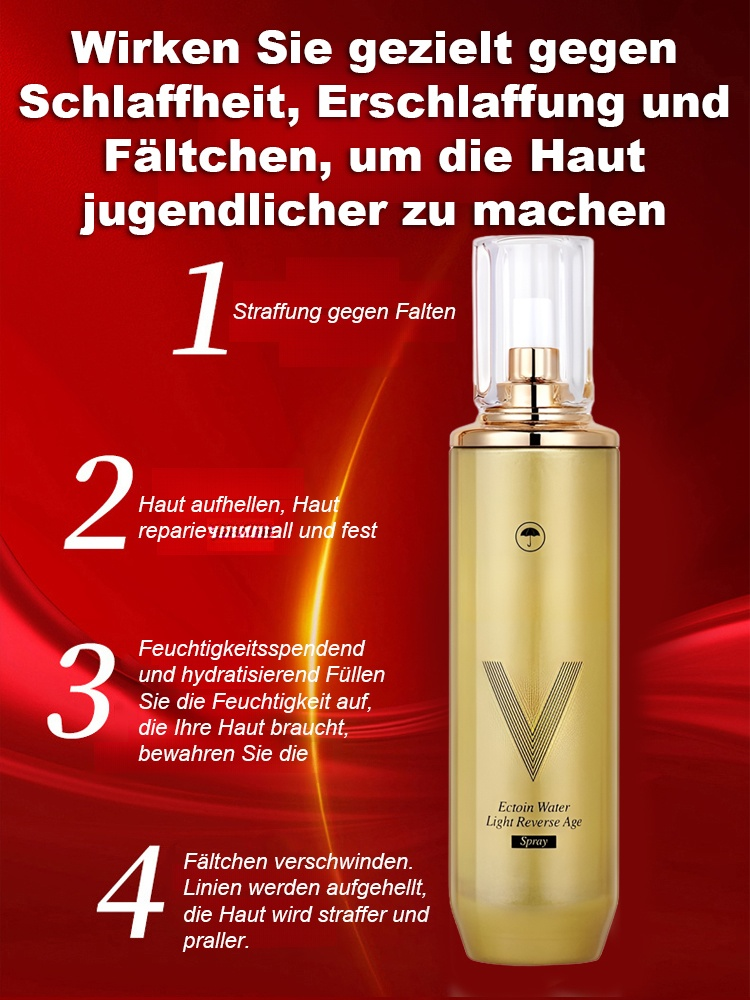 [Superschnelle Reduzierung von Nasolabialfalten] Feuchtigkeitsspendendes und revitalisierendes Anti-Aging-Spray