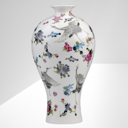 Keramikvase Dekoration Leuchtende Porzellanvase