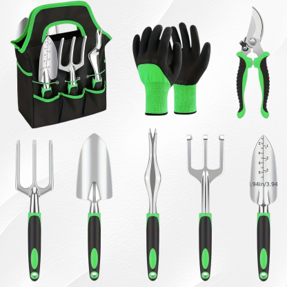 Gartenwerkzeug-Set, Gartengeräte aus Aluminiumlegierung