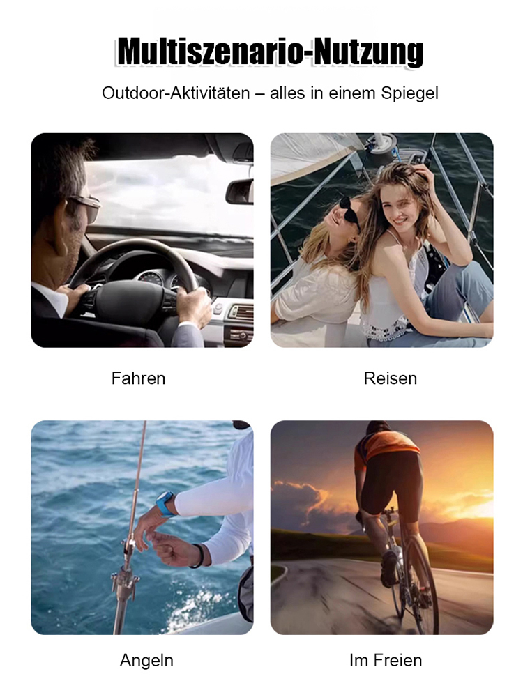 🕶️Piloten hochauflösende polarisierte Sonnenbrille☀️99% hoher UV-Schutz, blockiert UVA/UVB-Ultraviolettstrahlen vollständig