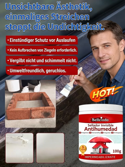 Transparente wasserdichte Dichtmasse für Dach- und Außenwandreparaturen