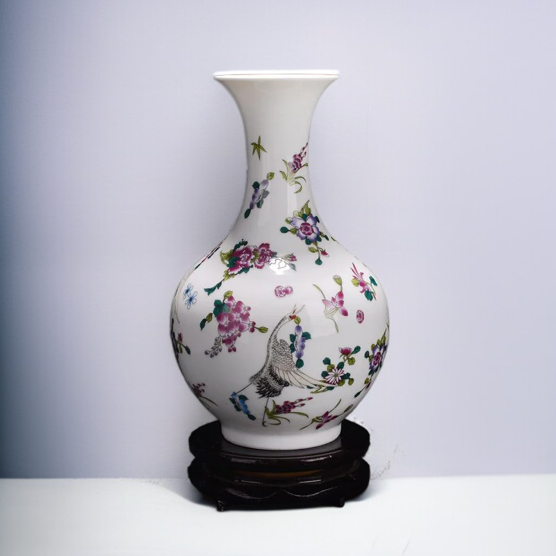 Keramikvase Dekoration Leuchtende Porzellanvase