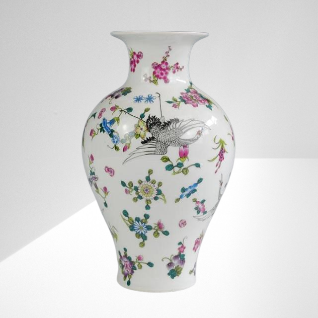 Keramikvase Dekoration Leuchtende Porzellanvase