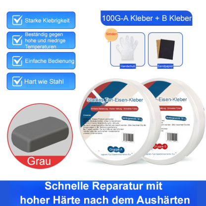 Multifunktionaler Kunststoff-Stahl-Niob-Eisen-Kleber, der nach dem Aushärten härter als Stahl ist✅ 10-fache Geld-zurück-Garantie + 100 % volle Rückerstattung, Geld-zurück-Garantie bei Unwirksamkeit