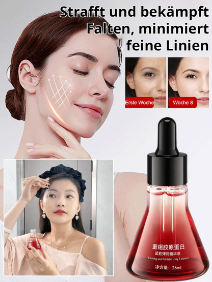 Rekombinantes Kollagen-Anti-Falten-Serum 🌿 Zieht sofort nach einmaliger Anwendung ein und hinterlässt keinen fettigen Film