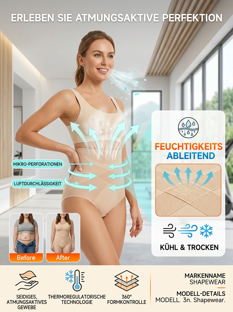 [Macht 20 Jin schlanker] Ultradünne, bauchformende, unsichtbare Unterhose✨ Absolut unsichtbar unter eng anliegender Kleidung – verabschieden Sie sich von unschönen Abdrücken und genießen Sie eine glatte, schlanke Silhouette