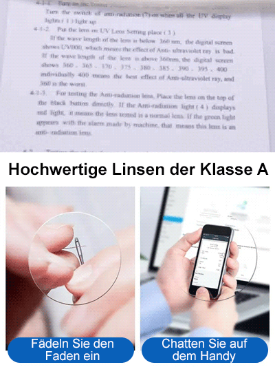 Brillengläser, die sich Ihren Bedürfnissen anpassen! Mit Autofokus und Blaulichtfilter – und das schon für zwei Hamburger!