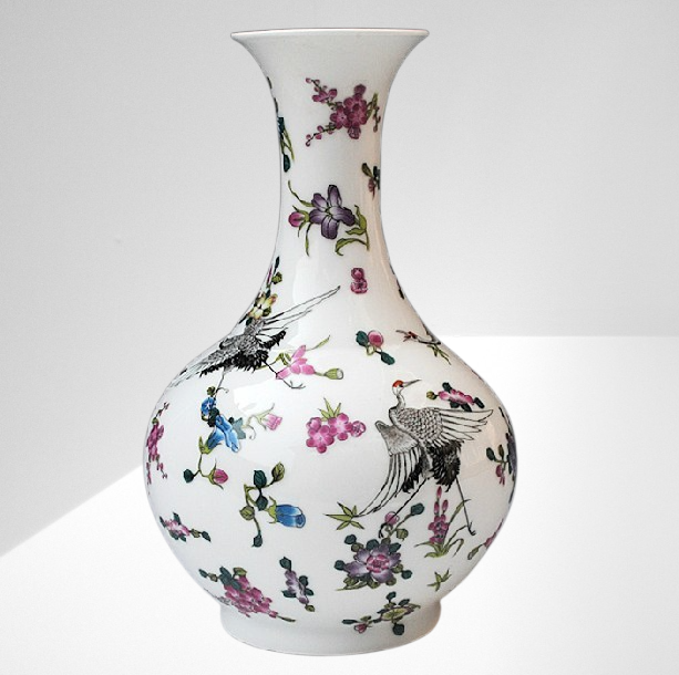 Keramikvase Dekoration Leuchtende Porzellanvase