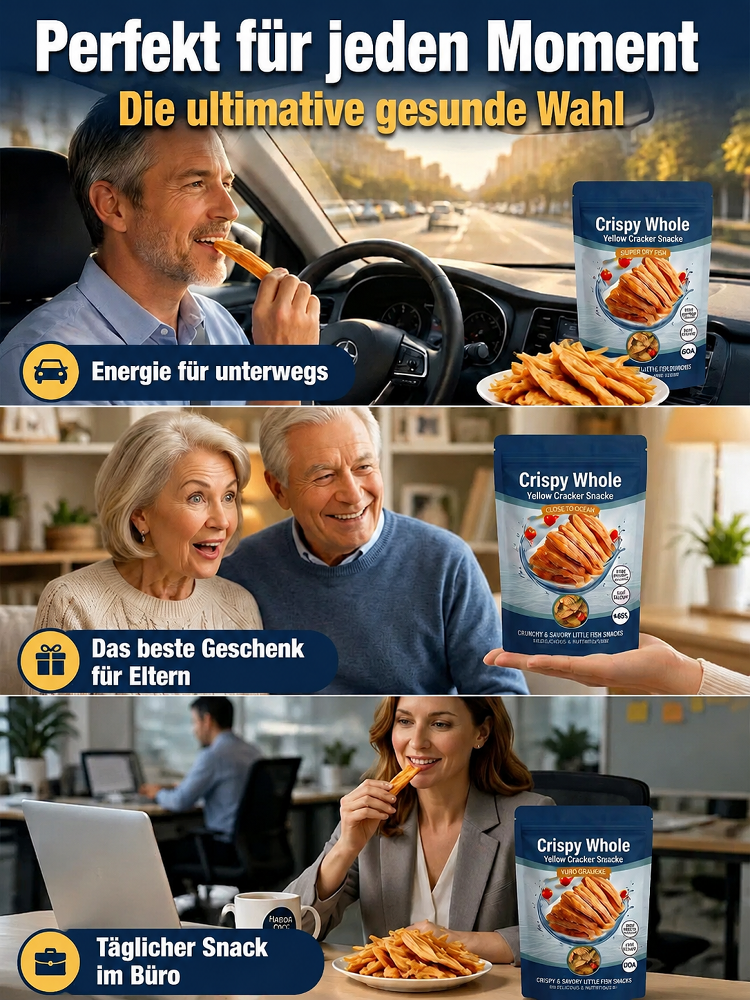 Ganzer Premium-Gelbfisch — Tiefsee-Wildfang, unwiderstehlich köstlich🐟Das Fleisch ist zart und frisch, erfordert keine komplizierte Zubereitung und ist sowohl bei älteren Menschen als auch bei Kindern beliebt