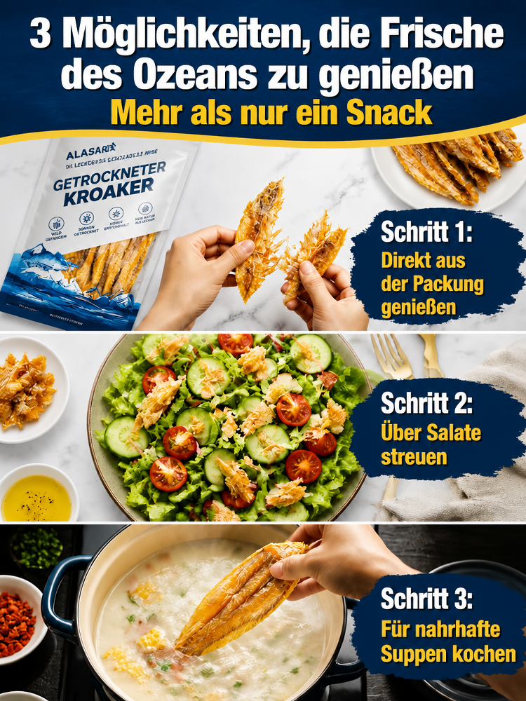Ganzer Premium-Gelbfisch — Tiefsee-Wildfang, unwiderstehlich köstlich🐟Das Fleisch ist zart und frisch, erfordert keine komplizierte Zubereitung und ist sowohl bei älteren Menschen als auch bei Kindern beliebt