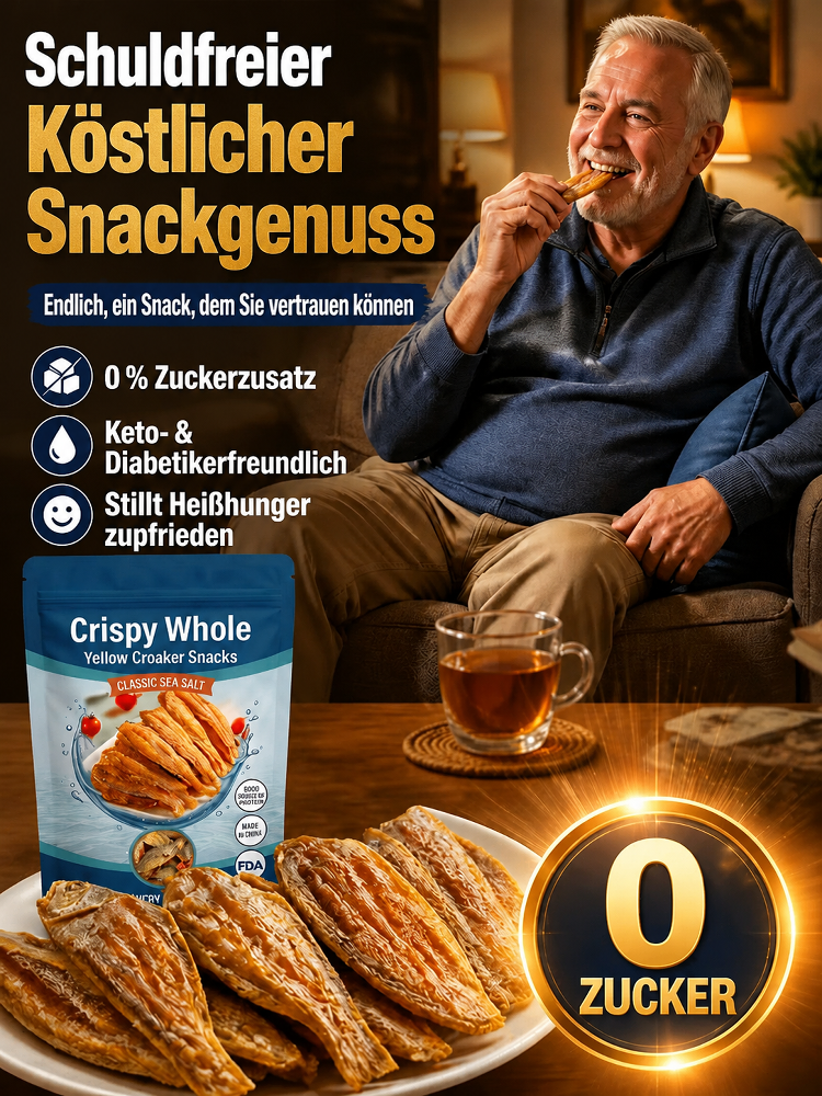 Ganzer Premium-Gelbfisch — Tiefsee-Wildfang, unwiderstehlich köstlich🐟Das Fleisch ist zart und frisch, erfordert keine komplizierte Zubereitung und ist sowohl bei älteren Menschen als auch bei Kindern beliebt