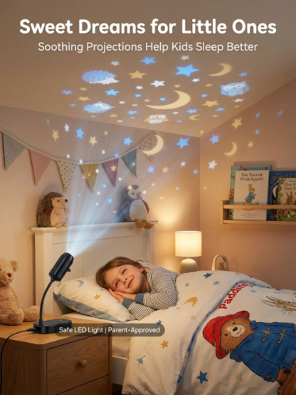 Comauo Ocean & Galaxy Projector: Ultra-HD Sphere Tech, Turns Your Room & Car Into an Aquarium in 1s.