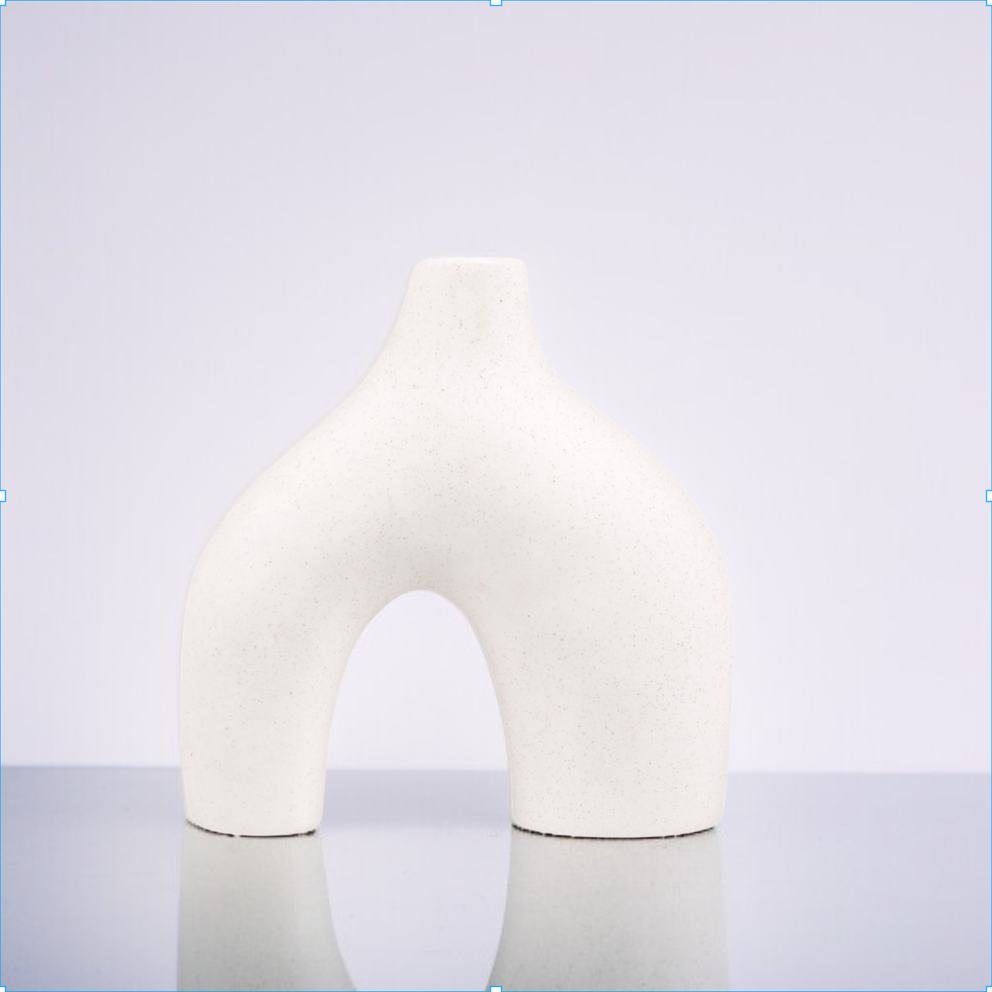 Ceramic vase set simple flower arrangement