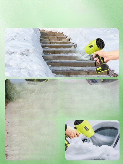 Industrial-grade dust removal snow-blowing turbo fan