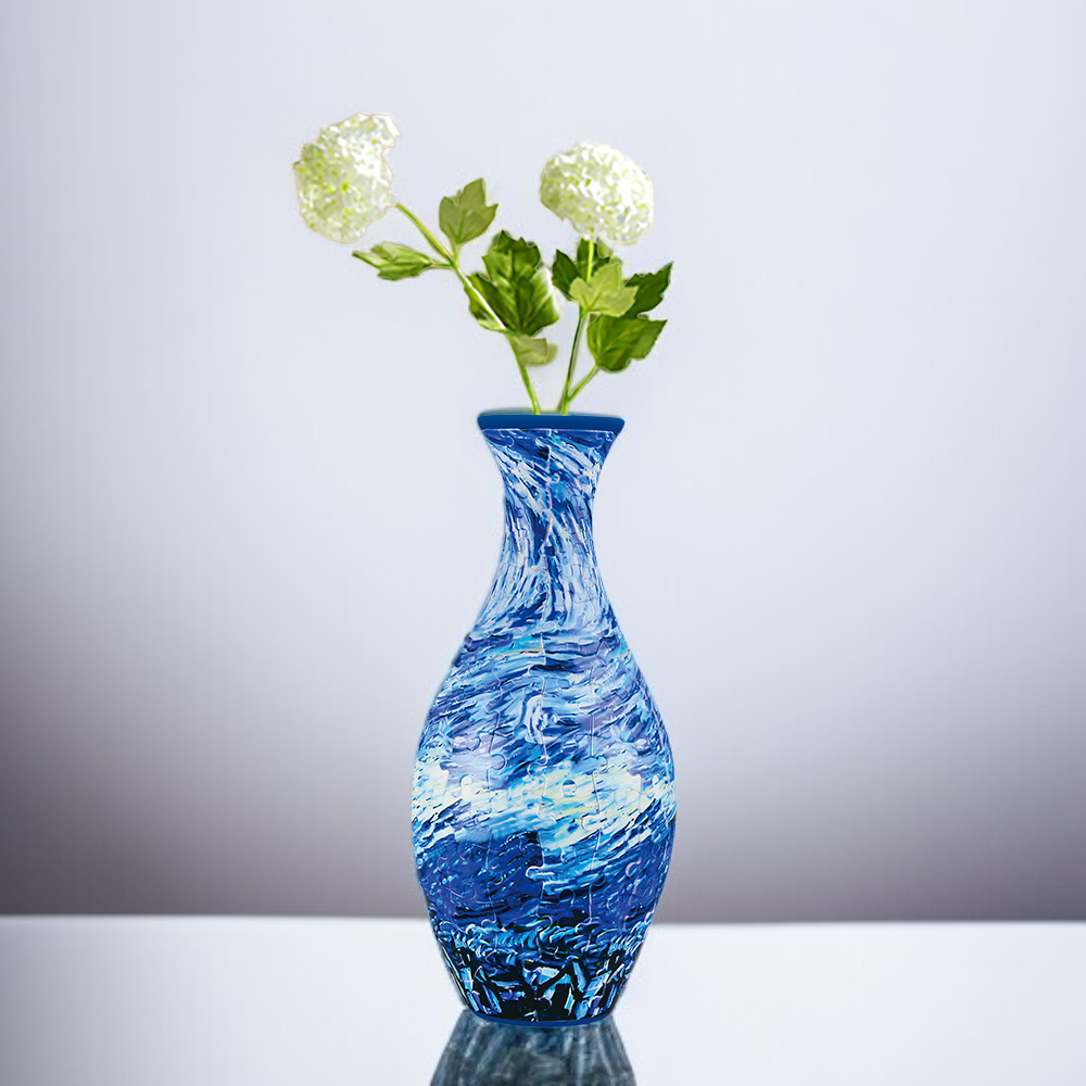 3D puzzle vase living room decoration