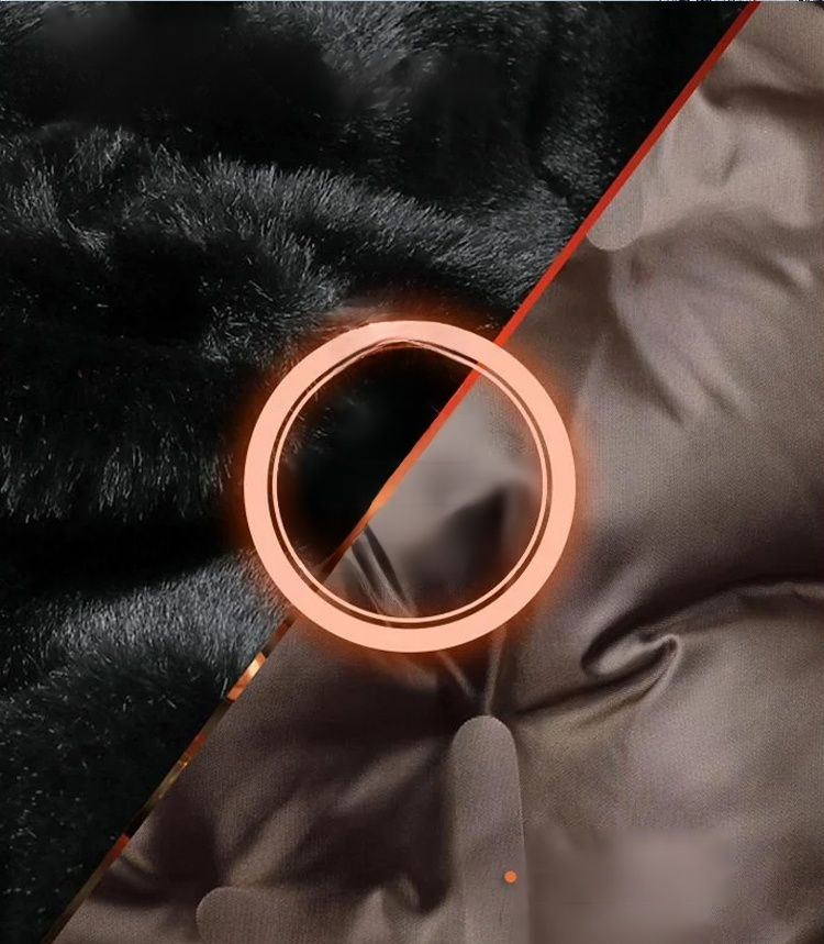 Thickened Fleece-Lined Casual Cotton Jacket for Men