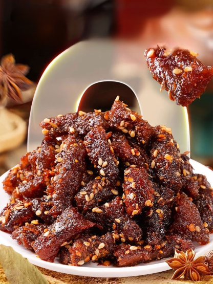 Inner Mongolia grassland specialty: air-dried beef tendons