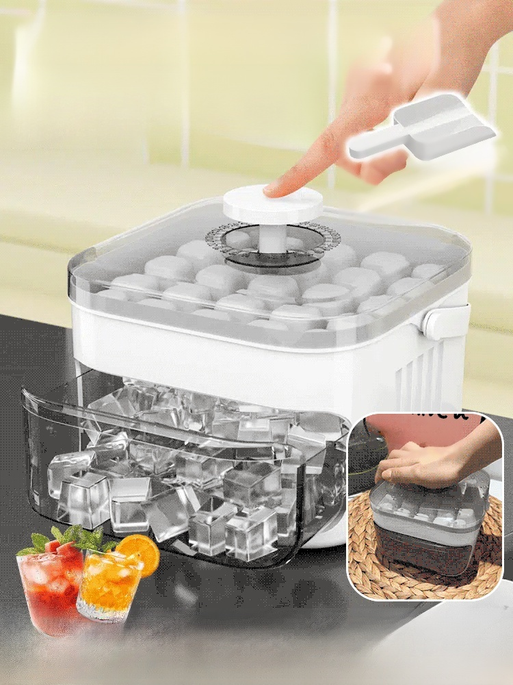 [Lazy Man's Artifact] Large Capacity Ice Maker That Doesn't Dirt Your Hands