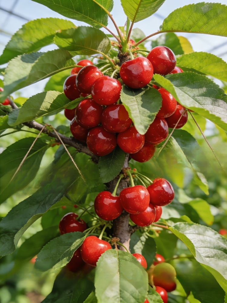 [100% Growth Guarantee] 4J XXL Mini Cherry Tomatoes | Harvest in the First Year | Perfect for Homes & Gardens | Cold-Hardy Down to -20°C | Vigorous Two-Year-Old Seedlings🍒