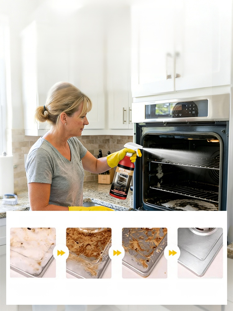 【Specially designed for ovens and grills】Multipurpose grease cleaner