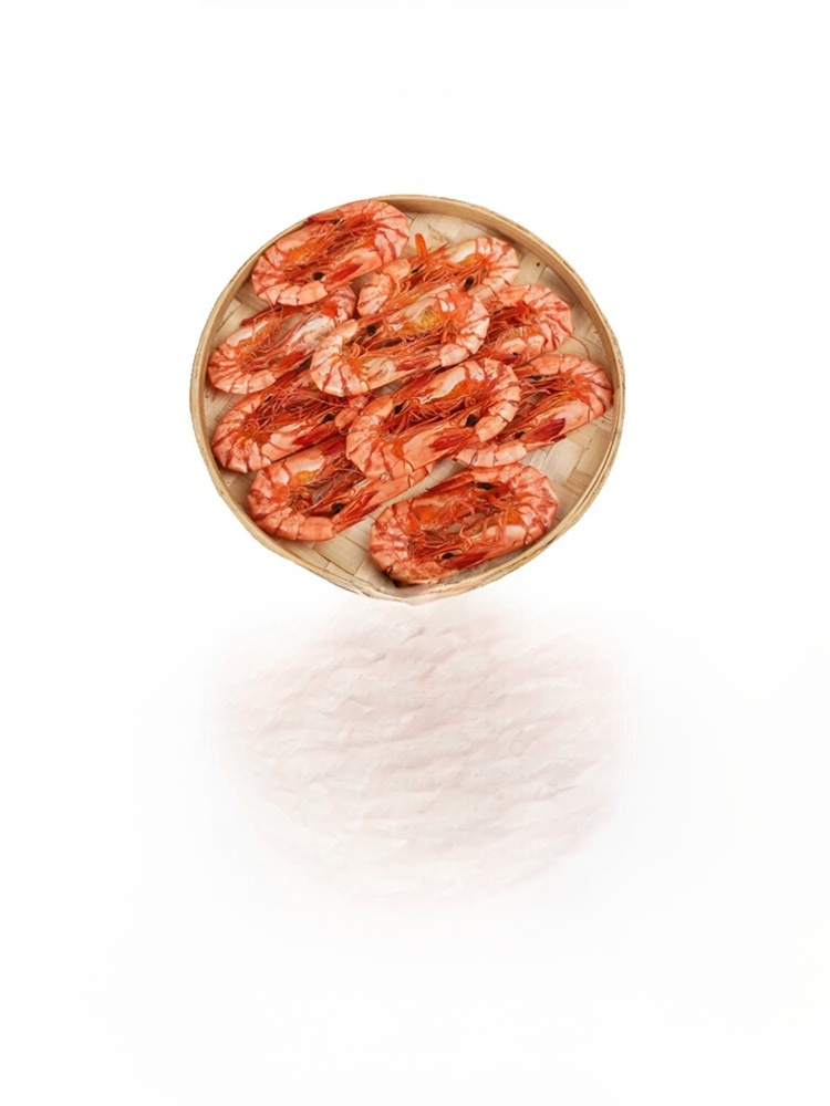 [Low-fat and high-protein] Freshly grilled and ready-to-eat large nine-section dried shrimps