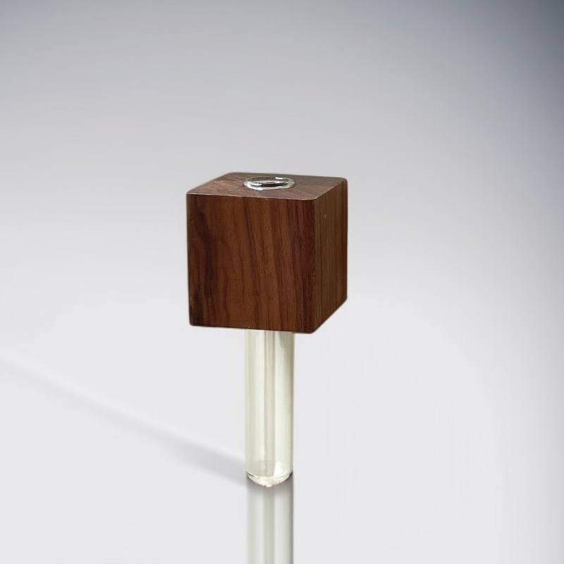 Wooden flower vase Simple 3d flower vase