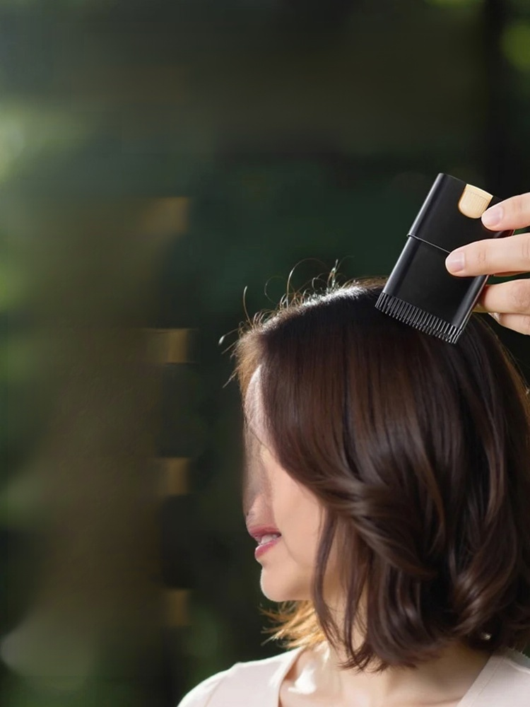 Plant black hair stick