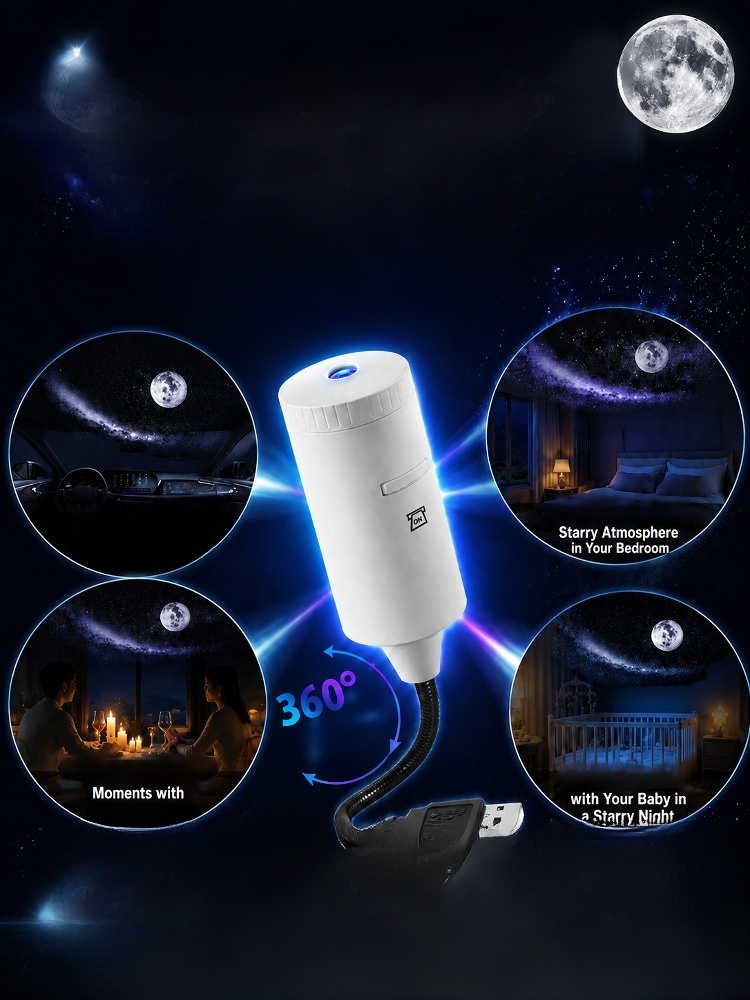 Starry Sky Projection Night Light🌙