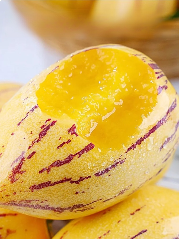 Golden ginseng fruit seeds with milky aroma