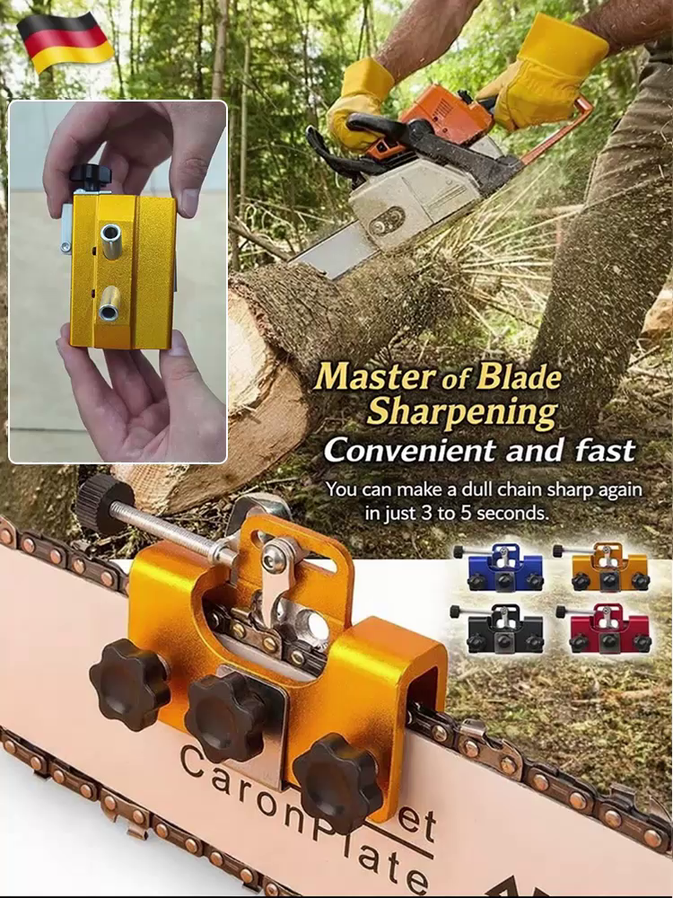 Hand-Cranked Chain Sharpener Chainsaw Chain Sharpener Chain Sharpening Tool