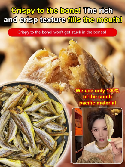 Dried small fish that is extremely difficult to catch in the deep sea