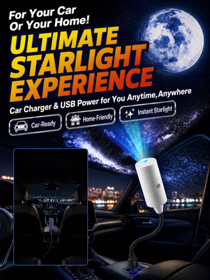 Starry Sky Projection Night Light