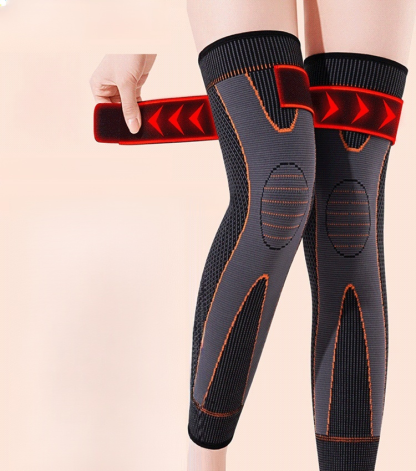 Dot matrix wormwood anti-slip and warm knee brace