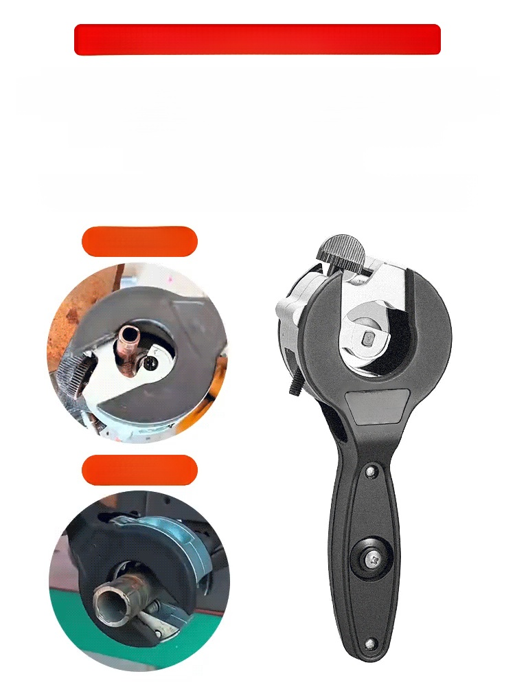 Cut Pipes Effortlessly in Tight Spaces. Our Ratcheting Cutter Makes Hard Jobs Easy