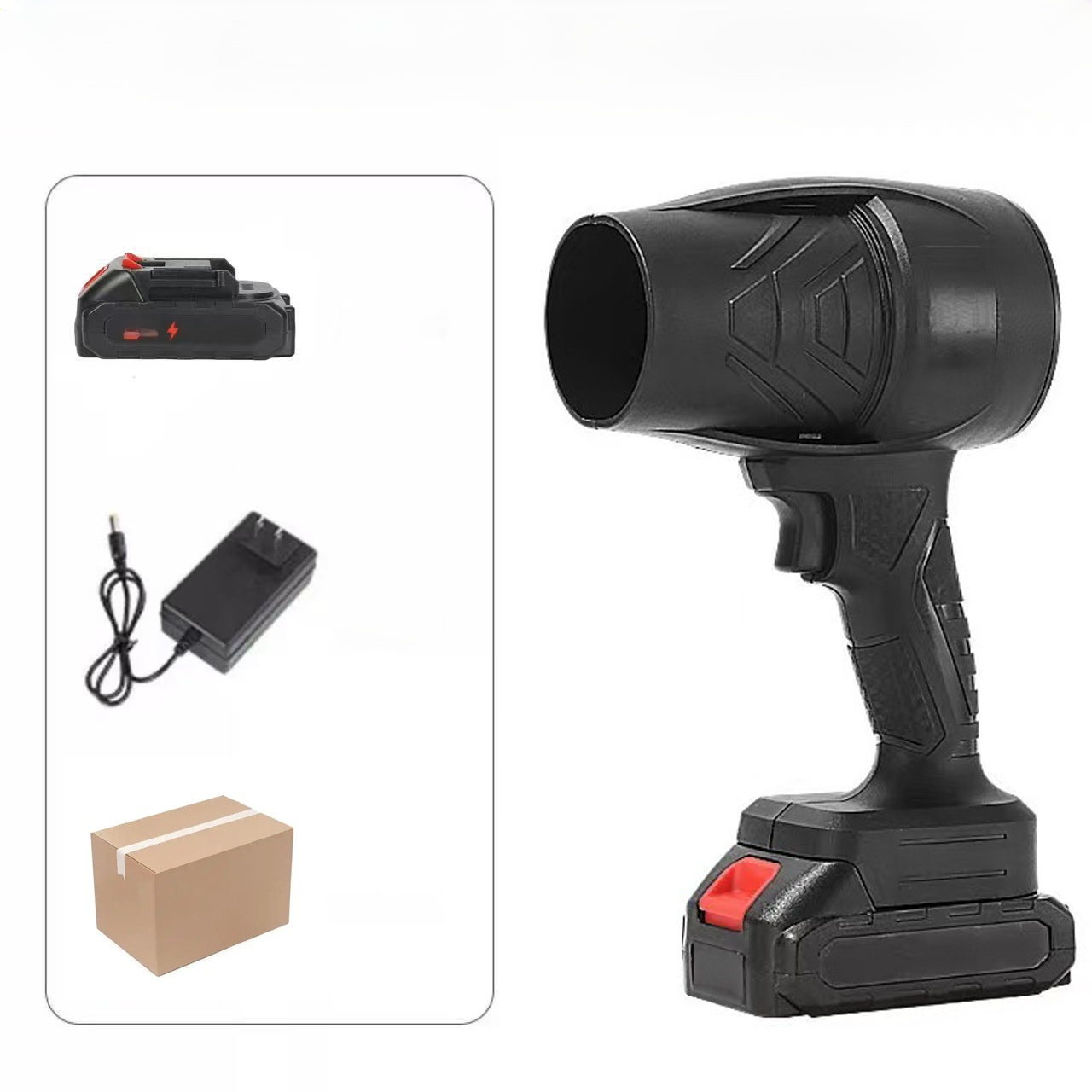 Industrial-grade dust removal snow-blowing turbo fan