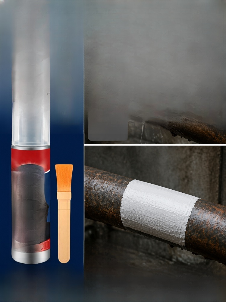 Invisible brush-applied leak sealant