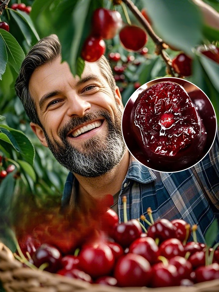 [100% Growth Guarantee] 4J XXL Mini Cherry Tomatoes | Harvest in the First Year | Perfect for Homes & Gardens | Cold-Hardy Down to -20°C | Vigorous Two-Year-Old Seedlings🍒