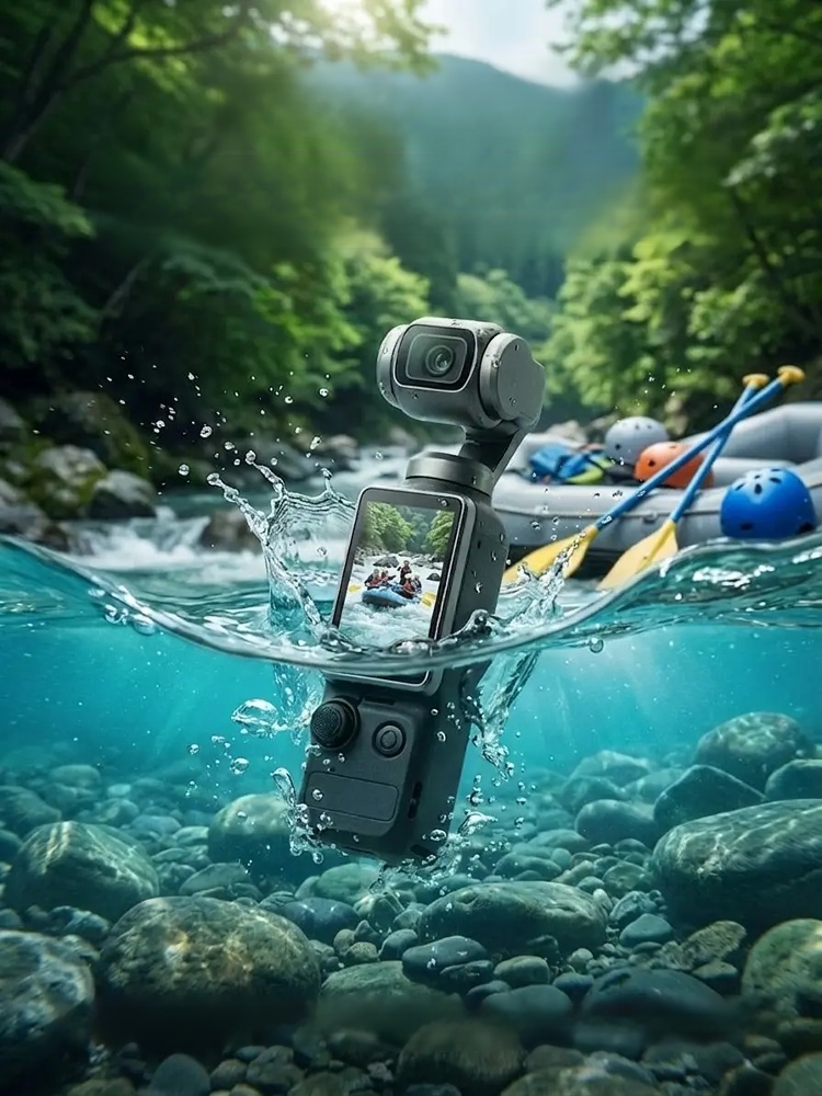 Handheld Stabilized Outdoor Sports Camera