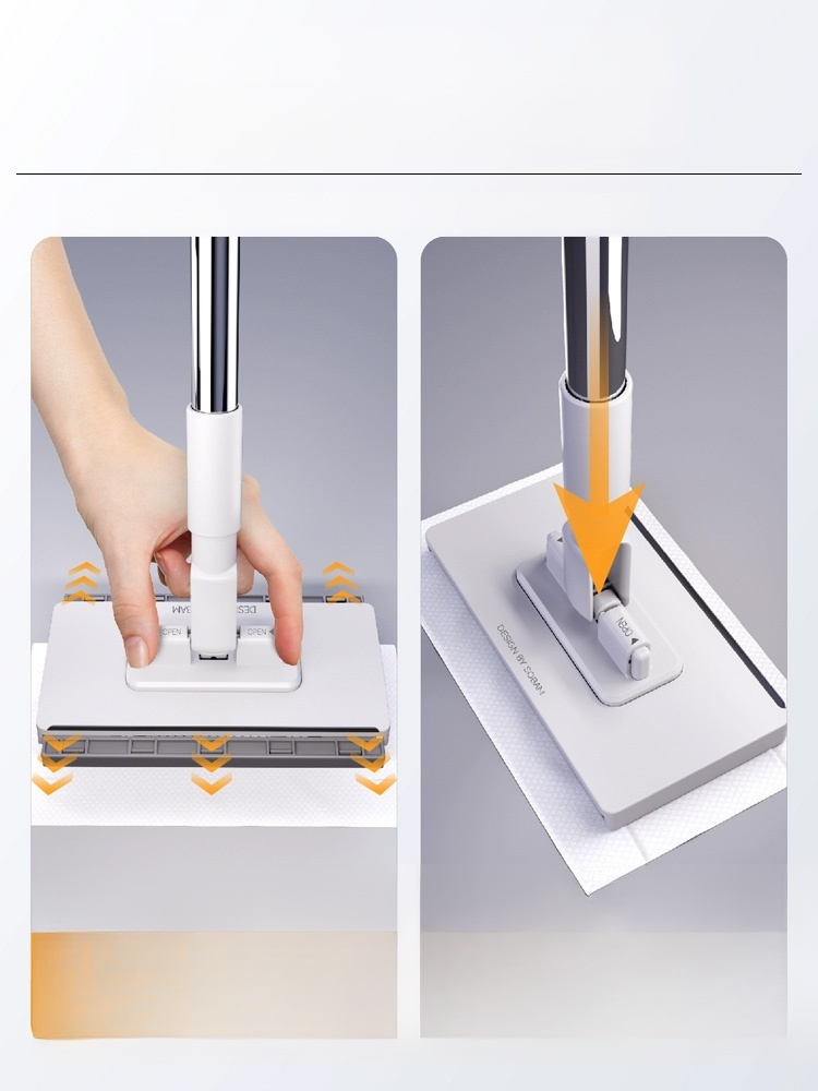 【100% labor-saving】No-wash lazy mop