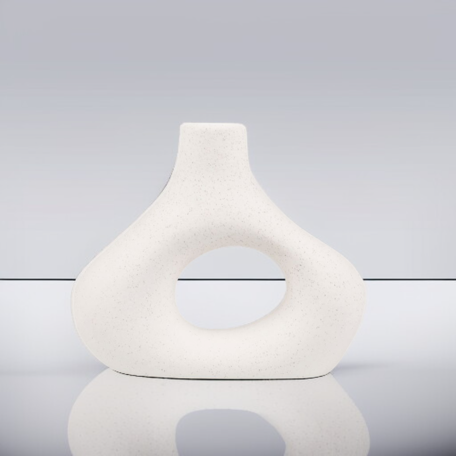 Ceramic vase set simple flower arrangement