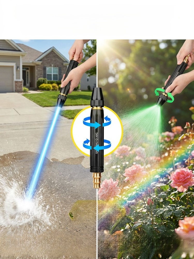 Black Gold Steel Direct Injection Gun High Pressure Nozzle
