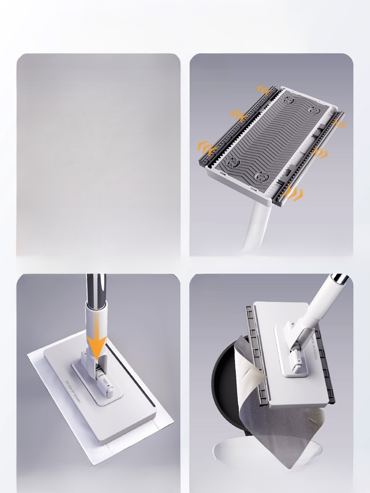 【100% labor-saving】No-wash lazy mop