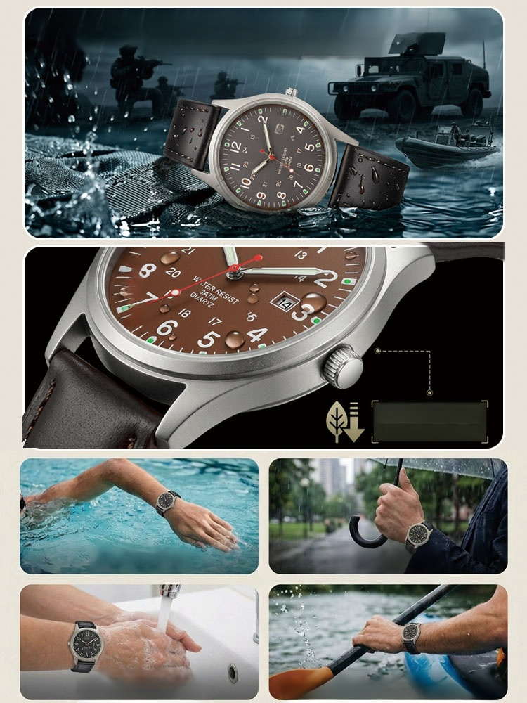 Military watches that are reliable in any environment