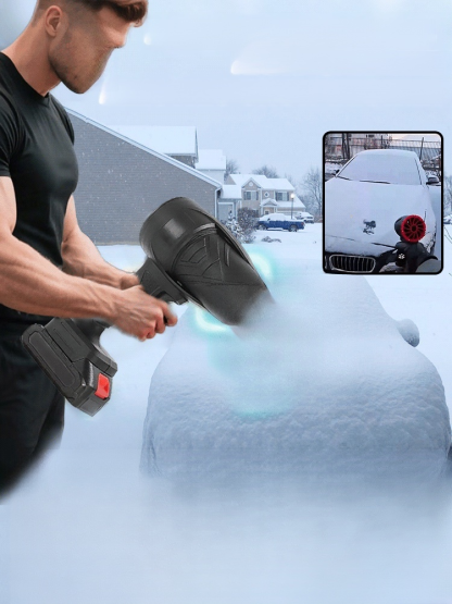 Industrial-grade dust removal snow-blowing turbo fan